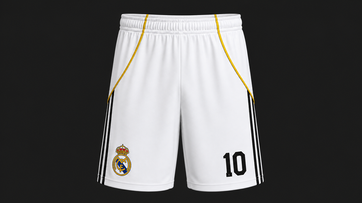 Custom Real Madrid Royal Shorts
