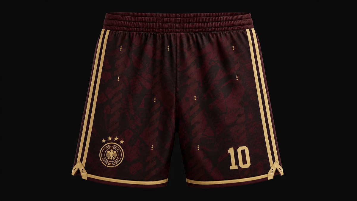 Germany Imperial Crimson Performance Shorts