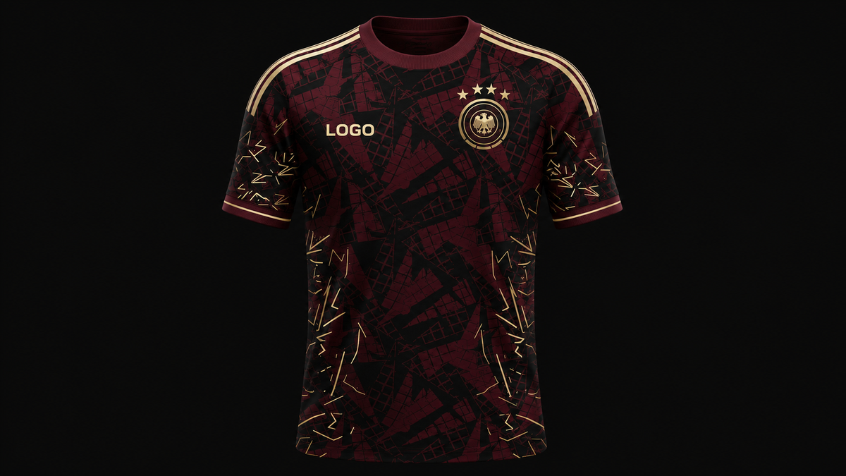 Germany Imperial Crimson Elite Jersey